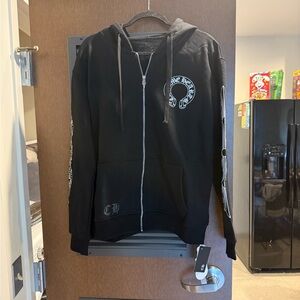 Chrome Hearts Black Hoodie Jacket